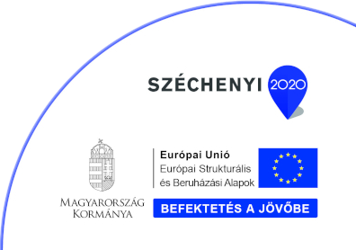 Projekt kedvezményezetti infóblokk: Széchenyi 2020, Európai Unió Európai Strukturális és Beruházási Alapok